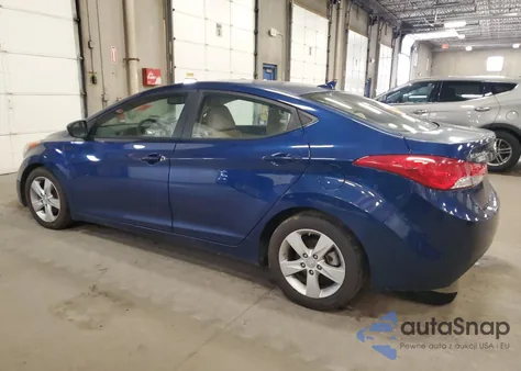 2013 Hyundai Elantra Gls z USA, uszkodzony, nr VIN KMHDH4AE2DU838861